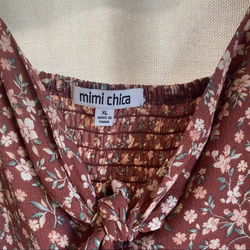Summer floral dress